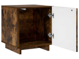 Bedside Cabinet 2 pcs Smoked Oak 33.5 x 34.5 x 50 cm 8011416