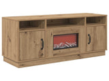 Electric Fireplace Artisan Oak 100 x 33 x 55 cm Engineered wood 8020998