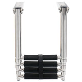 Folding Boarding Ladder 4-step Stainless Steel 92375