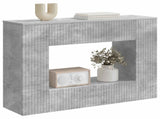Console Table Concrete Grey 101 x 29 x 74 cm Engineered Wood 899880