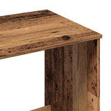 Desk Old Wood 100x50x75 cm Engineered Wood 856995