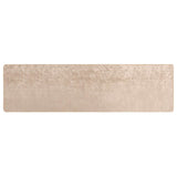 Rug Runner MARSA Beige 100 x 400 cm Polyester and PVC 42023095
