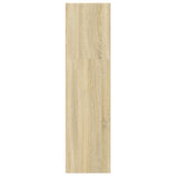 Bookcase Sonoma Oak 40x30x114 cm Engineered Wood 857869