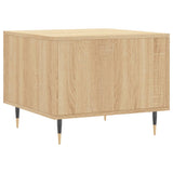 Coffee Tables 2 pcs Sonoma Oak 50x50x40 cm Engineered Wood 829355