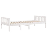 Children's Bed without Mattress White 75x190 cm Solid Wood Pine 855034
