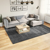 Rug OVIEDO Short Pile Anthracite 200x280 cm 375473