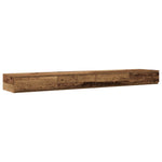 Storage Bed Frame with Drawer Old wood 236.5 x 200 x 31.5 cm 3335627