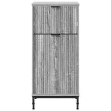 Bathroom Cabinet with Drawer Grey Sonoma 39.5 x 36 x 88 cm 883400