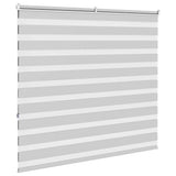Zebra Blind Light Grey 155x150 cm Fabric Width 150.9 cm Polyester 4014454