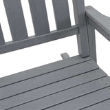 Rocking Chair 2 pcs Light Grey 92 x 70 x 108 cm Polyethylene 3335813