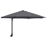 Garden Parasol Manual Anthracite 248 x 248 x 148 cm 42003245