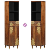 Bathroom Cabinet Honey brown 38 x 33 x 160 cm Solid Mango Wood 4018758