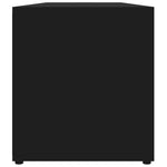 TV Cabinet Black 120x34x37 cm Engineered Wood 801153
