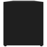 TV Cabinet Black 120x34x37 cm Engineered Wood 801153