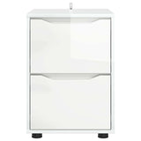 Storage Cabinet High Gloss White 40 x 48 x 57 cm 888841