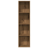 ZNTS Book Cabinet/TV Cabinet Artisan Oak 36x30x143cm Engineered Wood 855813