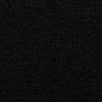 ZNTS Box Spring Bed with Mattress Black 90x200 cm Fabric 3285347