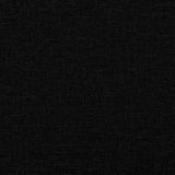 ZNTS Box Spring Bed with Mattress Black 90x200 cm Fabric 3285347