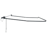 Electric Retractable Awning Frame Anthracite 4.5 x 3 m Steel 42024243
