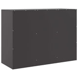 Sideboard Black 99x39x73 cm Steel 841721