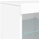 Sideboard with LED Lights White 41x37x67 cm 836721
