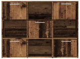 Bookshelf Old Wood 90x28x90 cm Engineered Wood 856058