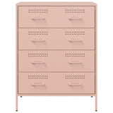 Sideboard Pink 68x39x89 cm Steel 842983