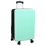Suitcase Folding Mint green 43 x 27 x 66 cm ABS Plastic 42006251