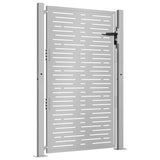 Garden Gate 100x125 cm Corten Steel Square Design 153198