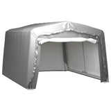 Storage Tent 370x370 cm Steel Grey 3079591