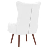 Armchair White 69 x 74 x 93 cm Artificial Leather 42001864