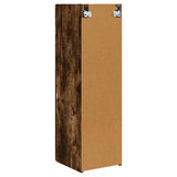 TV Wall Cabinet Smoked Oak 30 x 31 x 100 cm Engineered Wood 892319