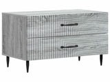 Bedside Cabinet Grey Sonoma 62 x 34.5 x 47.5 cm Engineered Wood 894781