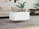 Coffee Table White 60x44.5x45 cm Engineered Wood 830948