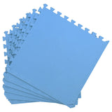 Floor Mats 24 pcs Blue 8.64 m EVA Foam 42040737