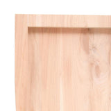 Table Top 140x60x cm Untreated Solid Wood Oak 3156318