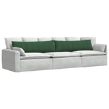 Sofa Pillows 2 pcs Dark Green 145 x 40 cm Corduroy Fabric 42013865