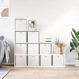 Foldable Storage Boxes 10 pcs Cream 32x32x32 cm Non-woven Fabric 4018982