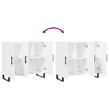 Sideboard White 90x34x80 cm Engineered Wood 828132