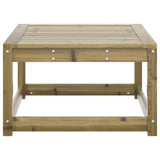 Garden Footstool Natural Pine Treated Pine Wood 63.5 cm Modular 844683