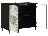 Sideboard GOTHA Black Oak 69 x 33 x 76 cm Engineered Wood 8006948