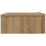 TV Cabinet with LED Lights Artisan Oak 60x35x15.5 cm 856345