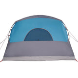 Family Tent with Roof Blue and Grey 576 x 325 x 213 cm 4100683