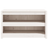 Outdoor Kitchen Cabinet MEPPEL White 106x55x64 cm Solid Wood Pine 832334