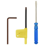 146718 12 Pieces Indexable Turning Tool Set 12x12 mm 80 mm