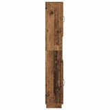 Bathroom Cabinet with Open Shelf HOORN Old Wood 897263