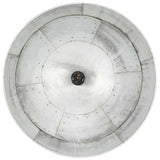 Industrial Vintage Hanging Lamp 25 W Silver Round 41 cm E27 320541