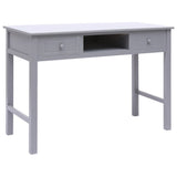 Writing Desk Grey 110x45x76 cm Wood 284156