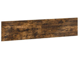 Wall-Mounted Headboard HAARLEM Smoked Oak Engineered Wood 896940