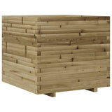 ZNTS Garden Planter 80x80x72 cm Impregnated Wood Pine 3282628